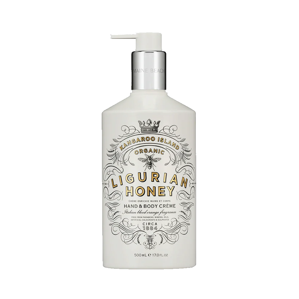 Ligurian Honey Hand & Body Creme 500ml