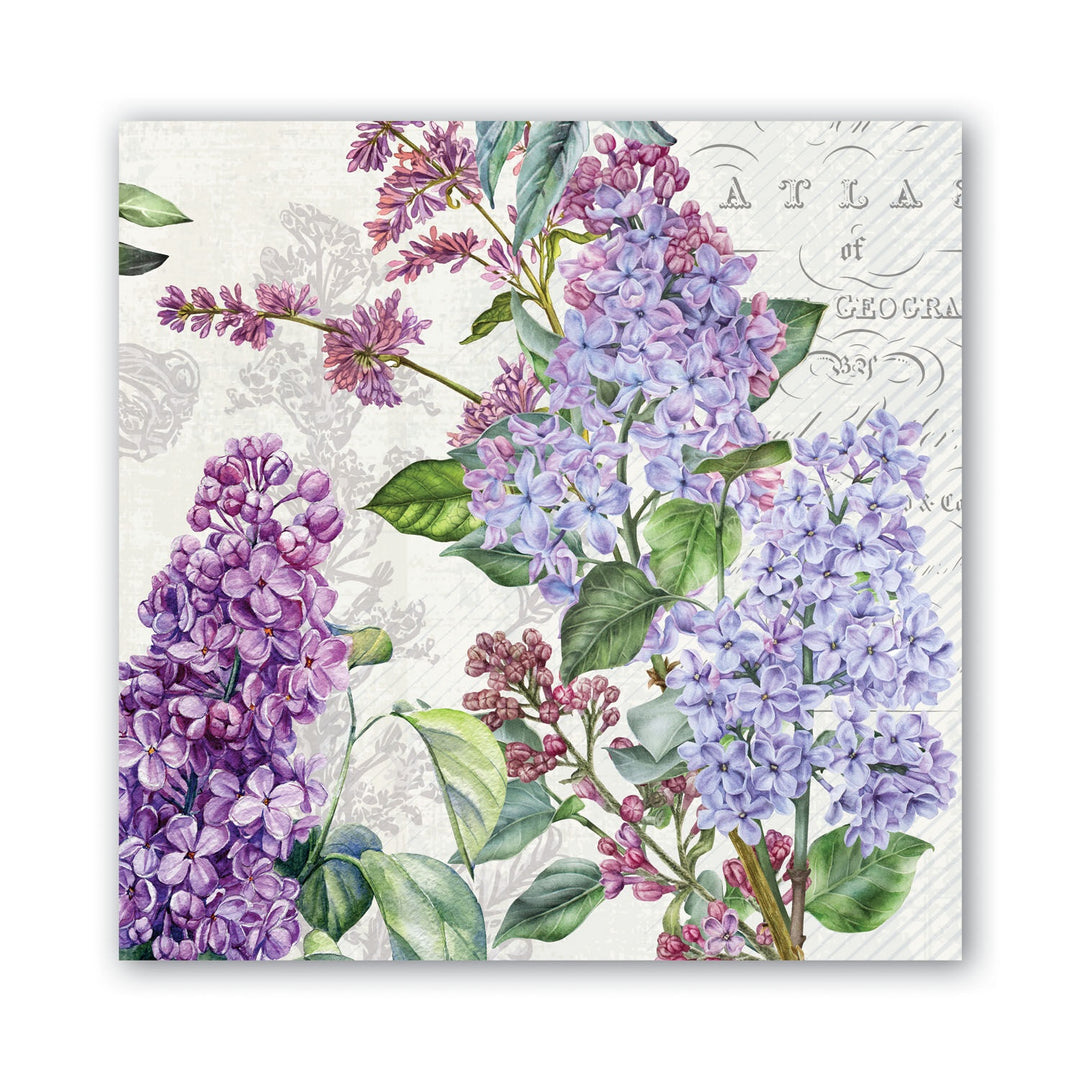 Michel Design Works French Lilacs Lunch Napkins