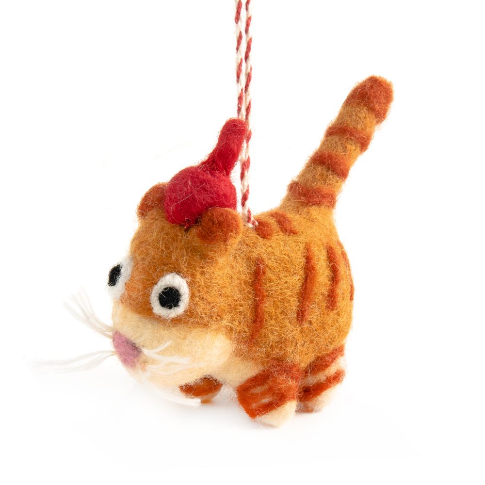 Decoration-Cat Ginger