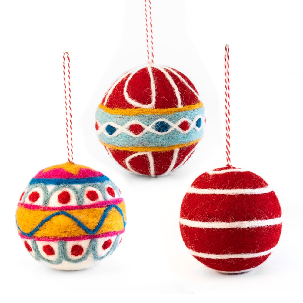Decoration Set-Colourful Decorative Baubles