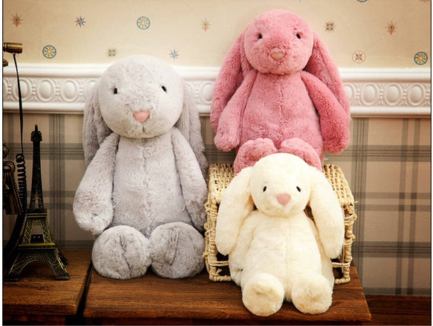 Hello Chester Soft Plush Toy - Dark Pink Bunny