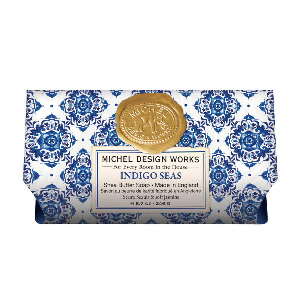 Michel Design Works Indigo Seas Large Soap Bar