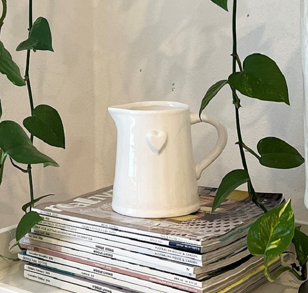 Heart Jug - 16cm