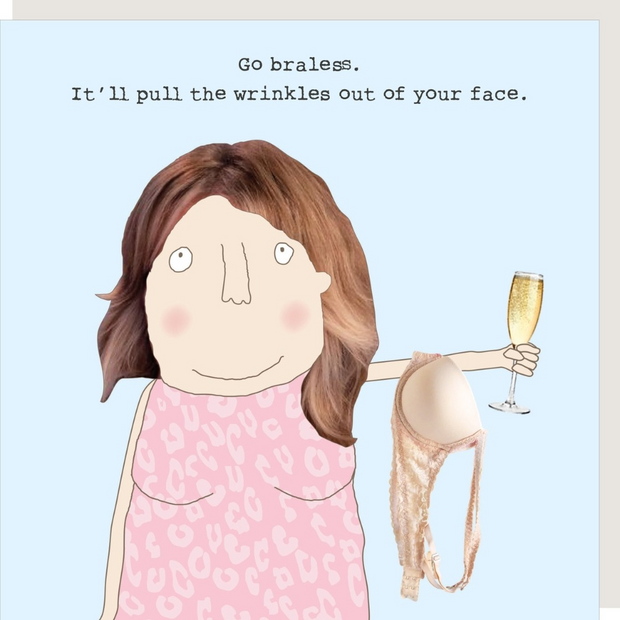 Rosie Made a Thing Braless Greeting Card