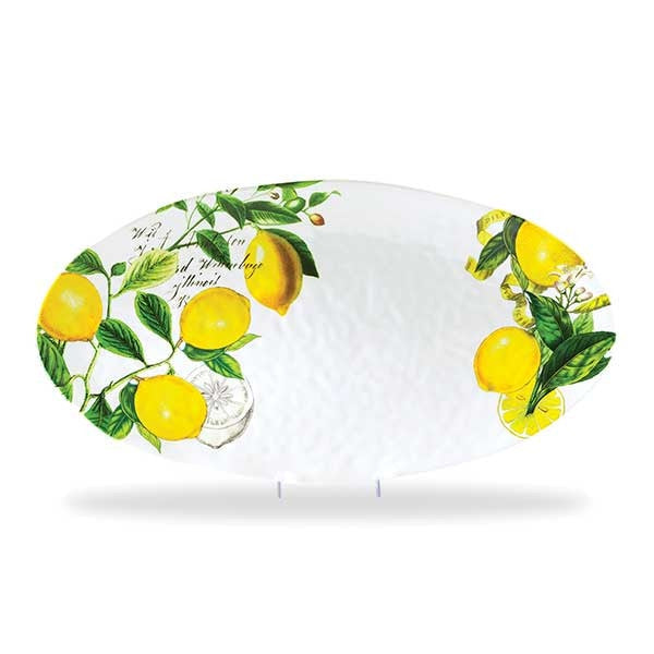 Michel Design Works Lemon Basil Oval Platter