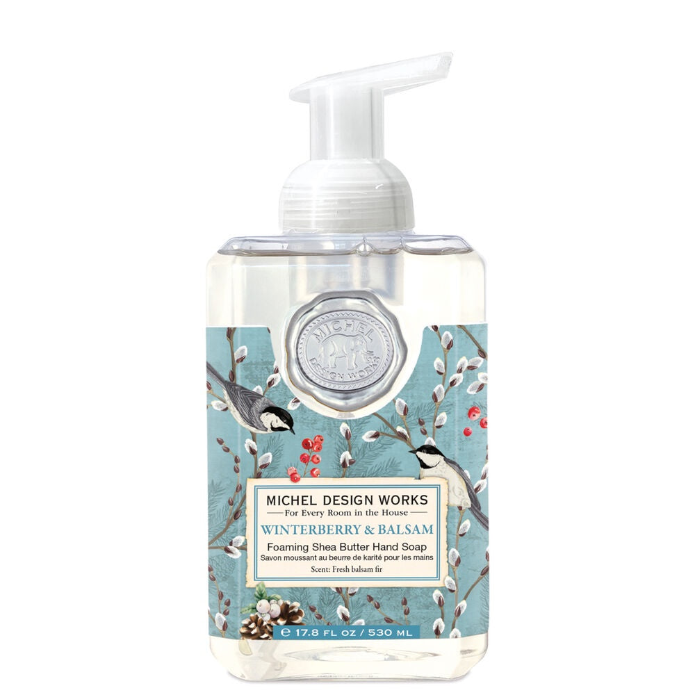 Michel Design Works Winterberry Balsam Foaming Soap
