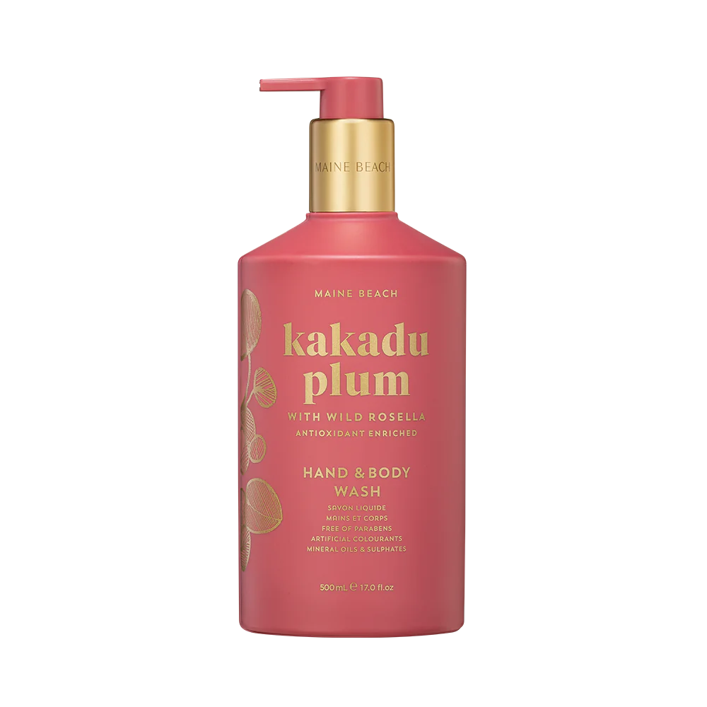 Kakadu Plum with Wild Rosella 500ml Hand & Body Wash