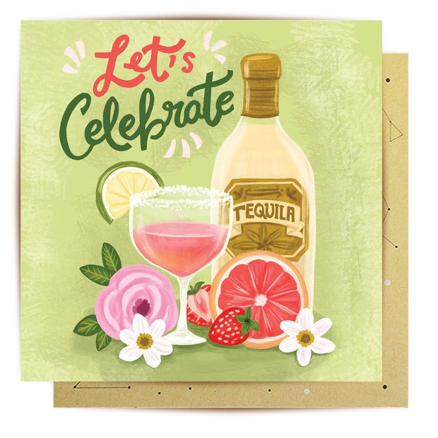 Celebration Cocktail Greeting Card