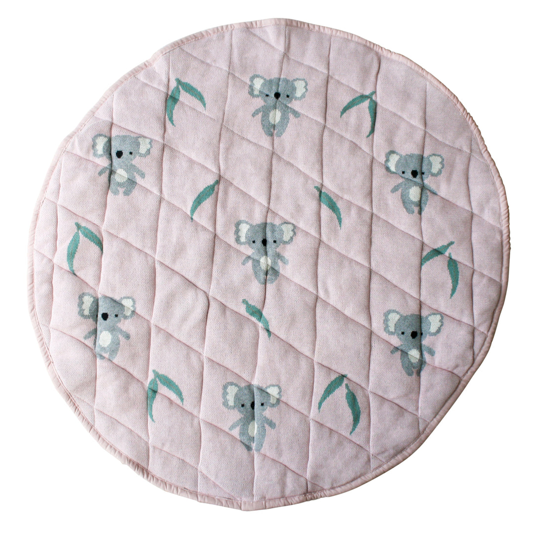 Baby Koala Play Mat Pink