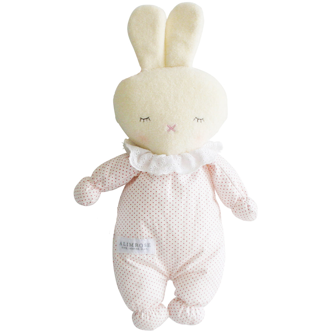 Asleep Awake Bunny Girl Pink