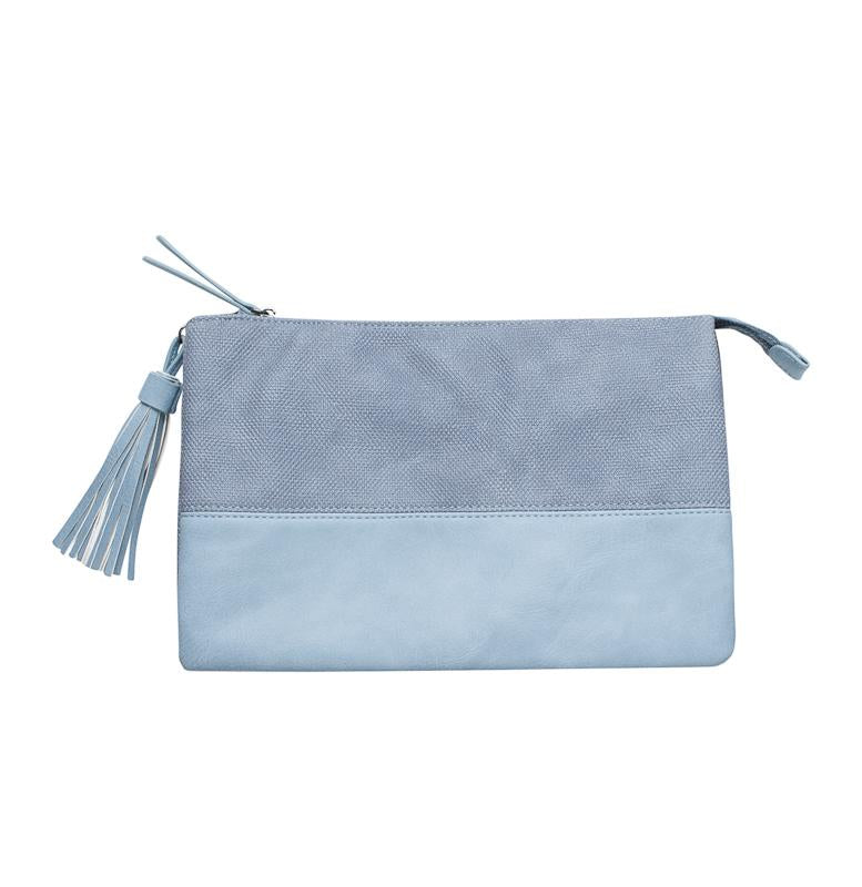 Eden Clutch and Crossbody Bag - Blue by Black Caviar