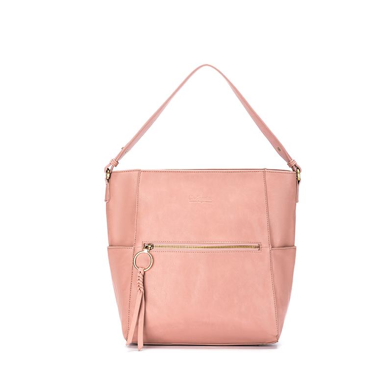 Valentina 3 Piece Handbag Set - Misty Rose