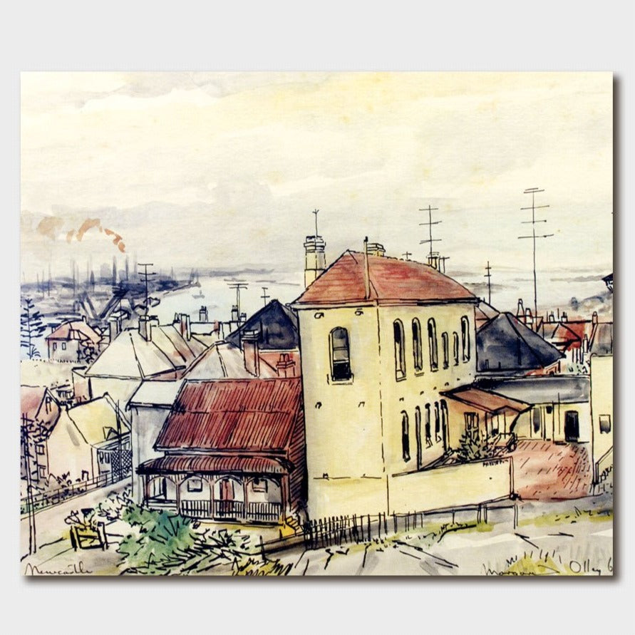 Margaret Olley Ink Newcastle Card