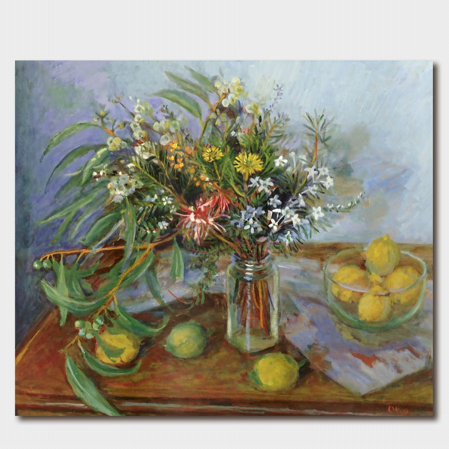 Margaret Olley Palm Beach Wildflowers Card