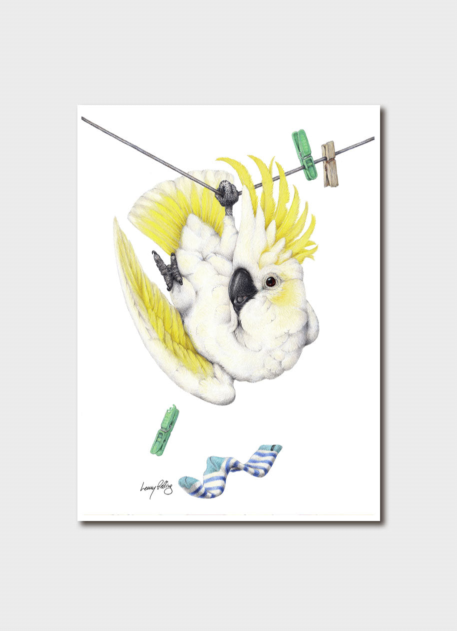 Lenny Pelling Hung out to Dry Card