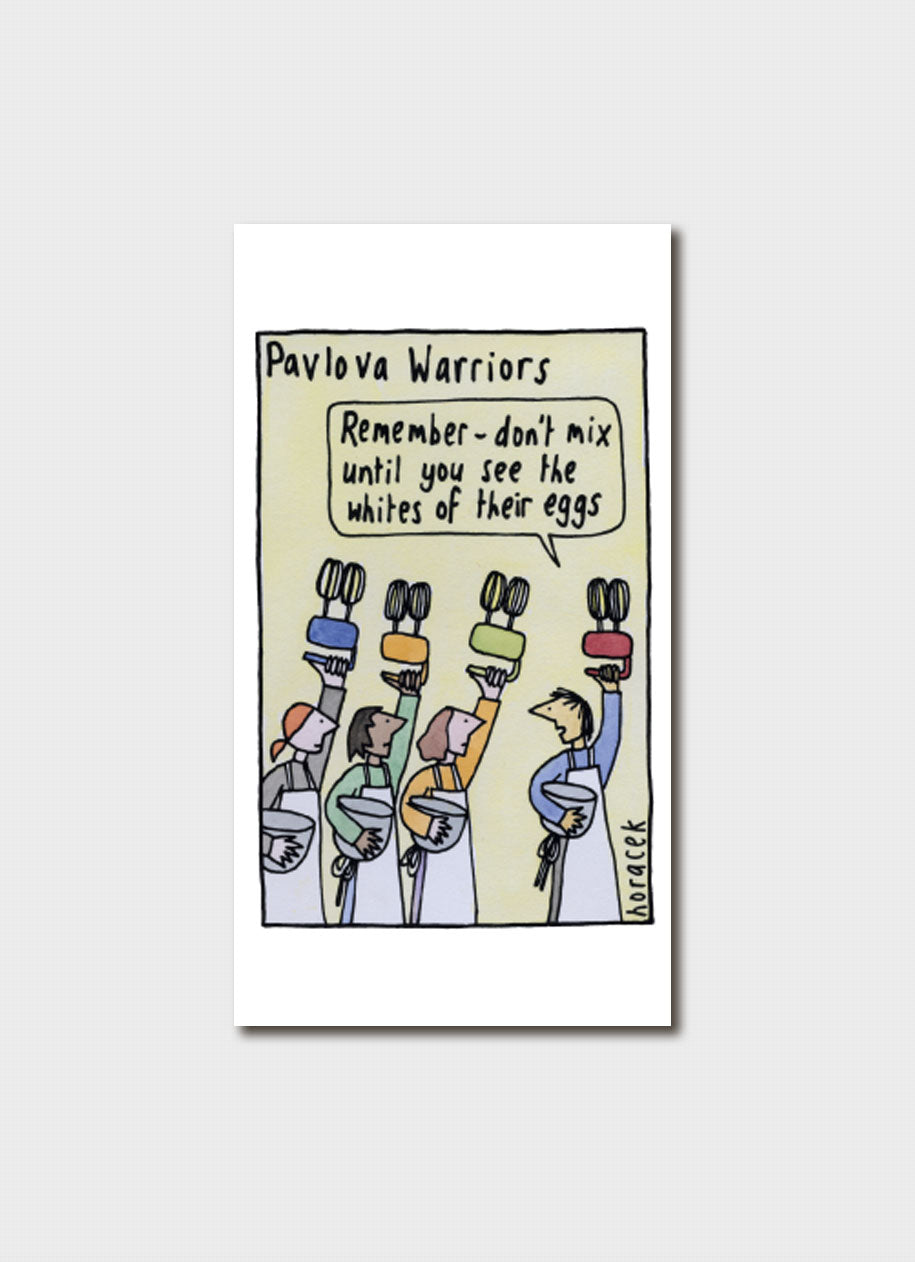Judy Horacek Pavlova Warriors Card