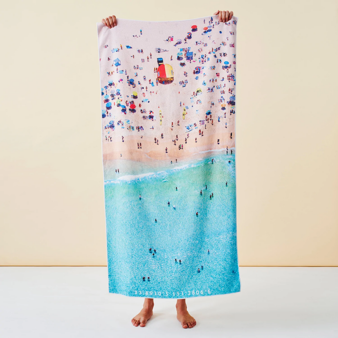 Destination Label Aussie Summer Beach Towel