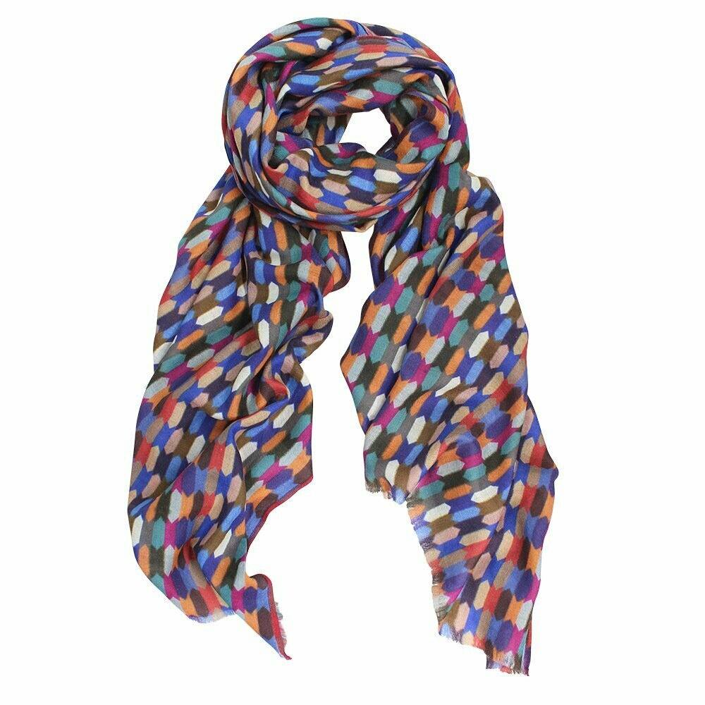 D-lux Hive Wool/Silk Wrap