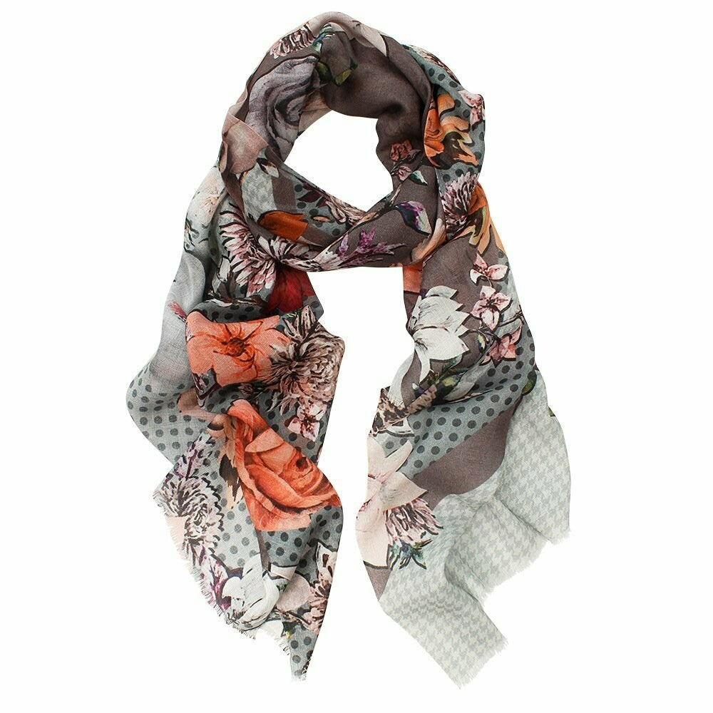 D-lux Eva Flower Scarf