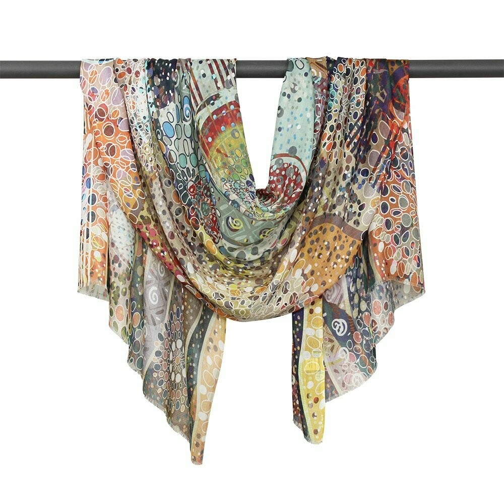 D-lux Rio Print Scarf