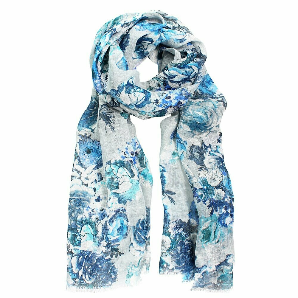 D-lux Tilda Flower Linen Wrap