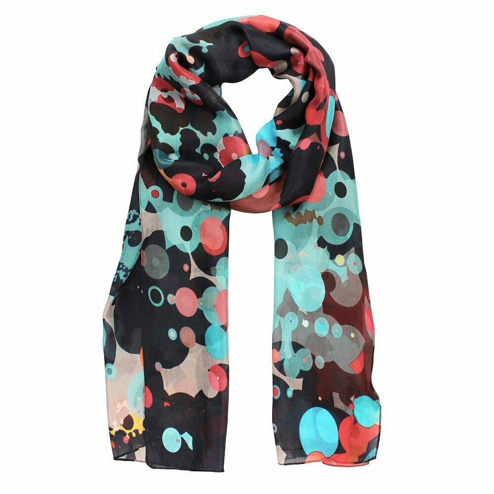 D-lux Ari Silk Scarf