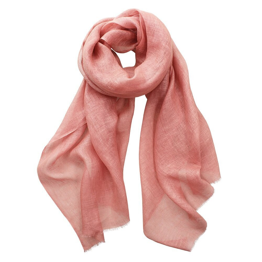 D-Lux Zara Linen Wrap - Blush