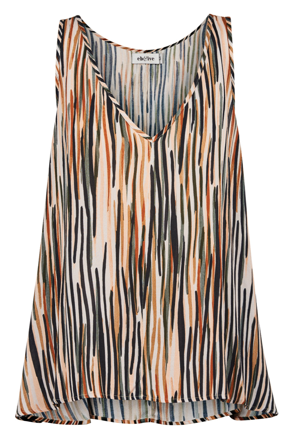 Eb & Ive Savannah Tank - Zebra