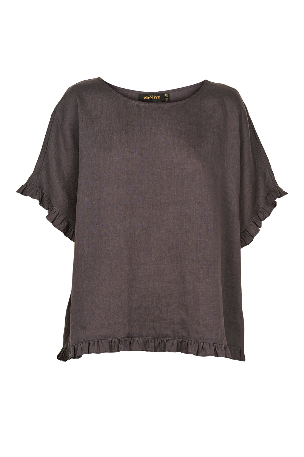 Eb & Ive Jacinda Top - Slate