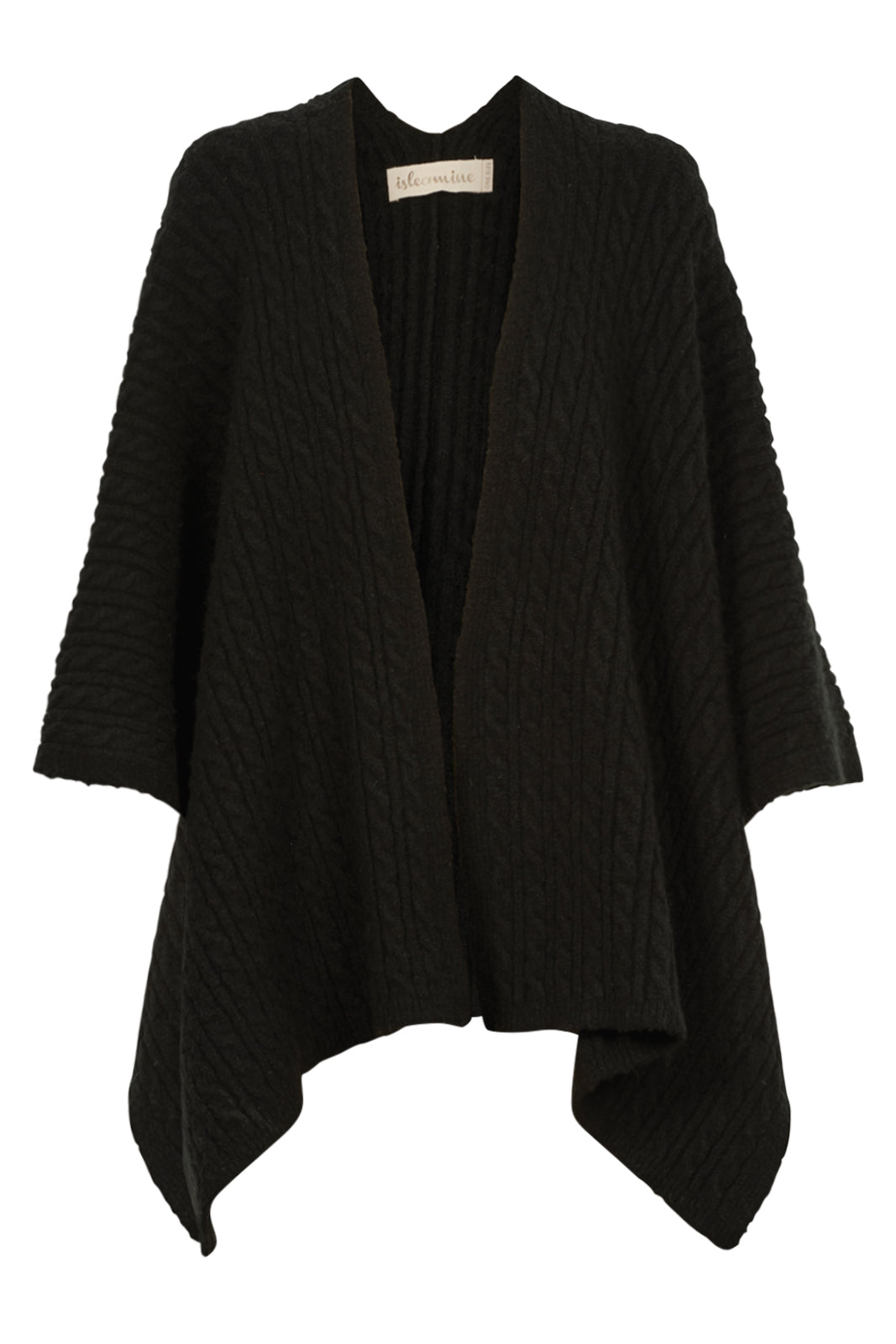 Isle of Mine Cozy Throw - Black