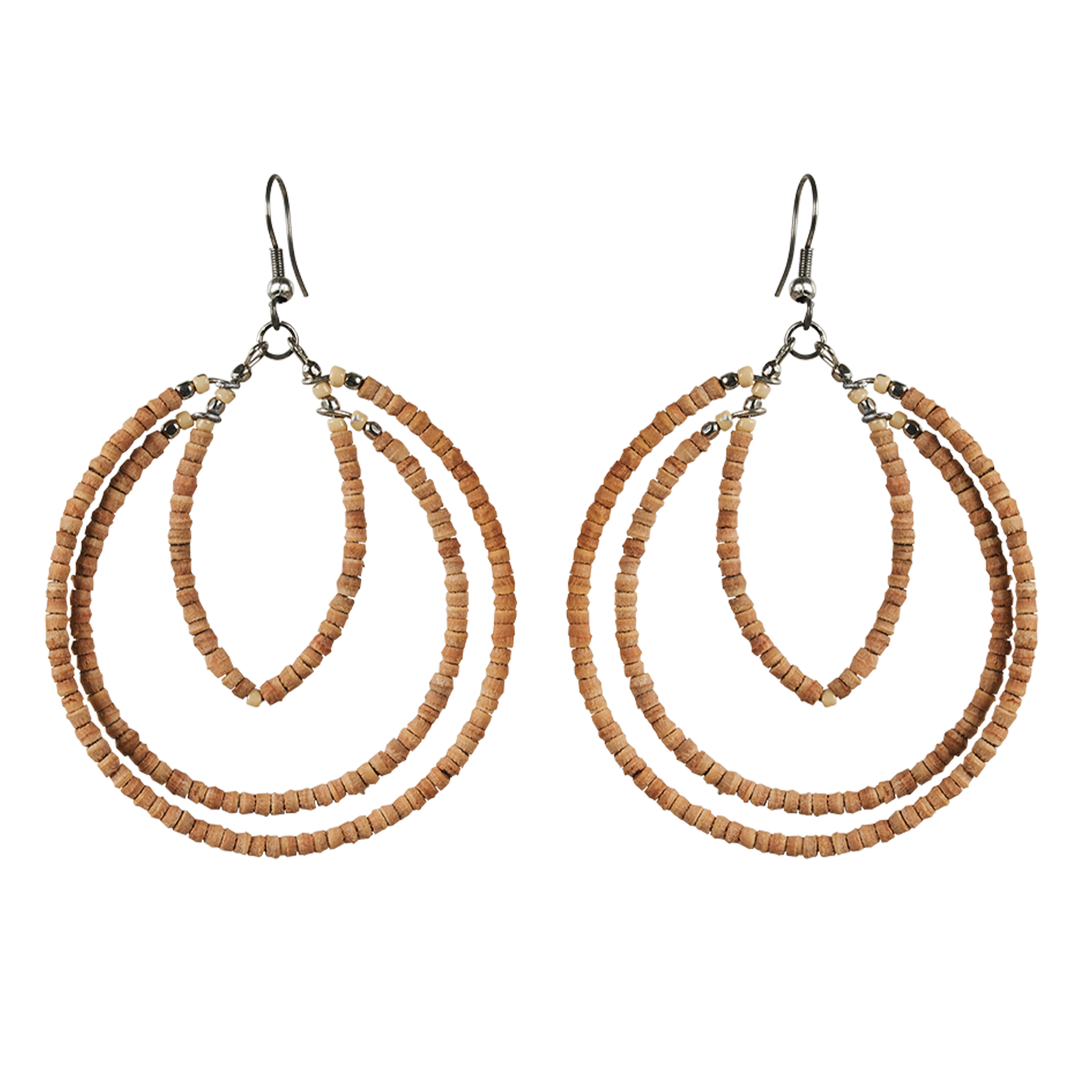 Ohana Disk Earring - Navajo
