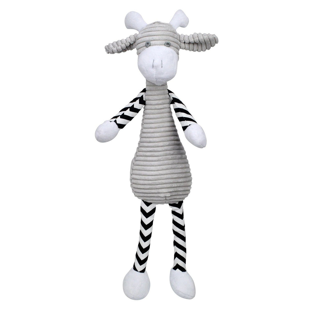Dangly Giraffe - Grey ZigZag