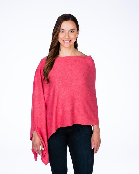 Cotton and Cashmere Trade Wind Classic Topper in colour gobi flower