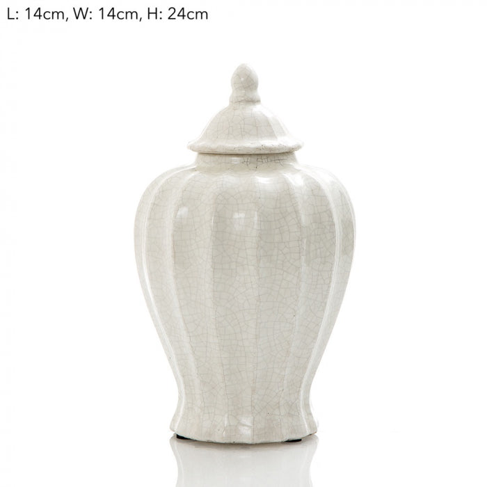 Vanilija Fluted Jar Small