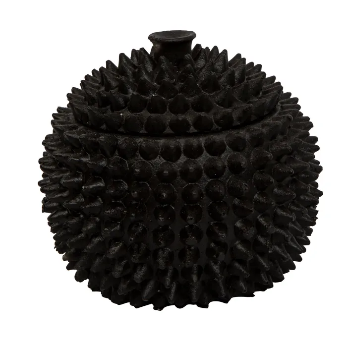 Florabelle Small Black Spike Bowl