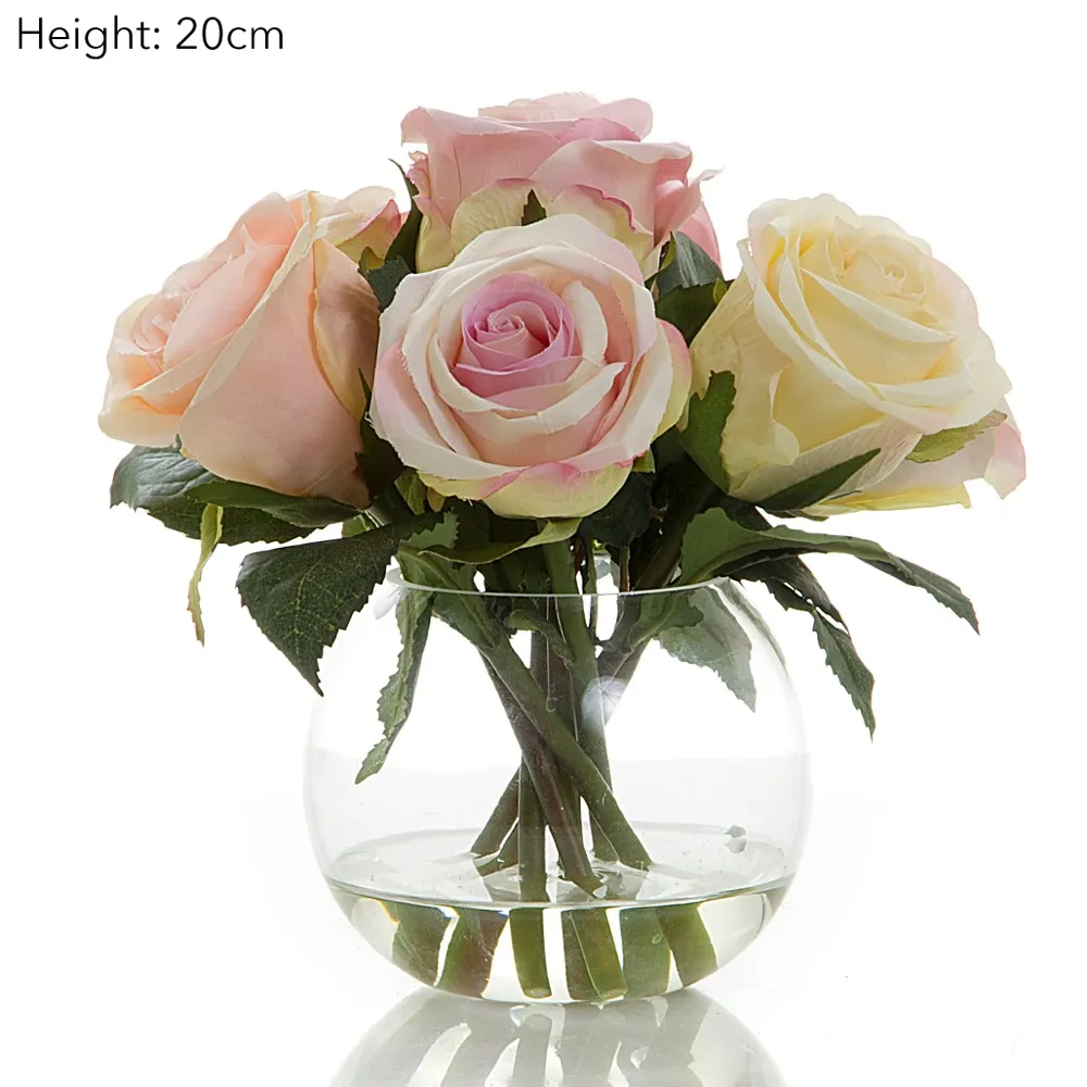 Rose in Water - Pink & Cream