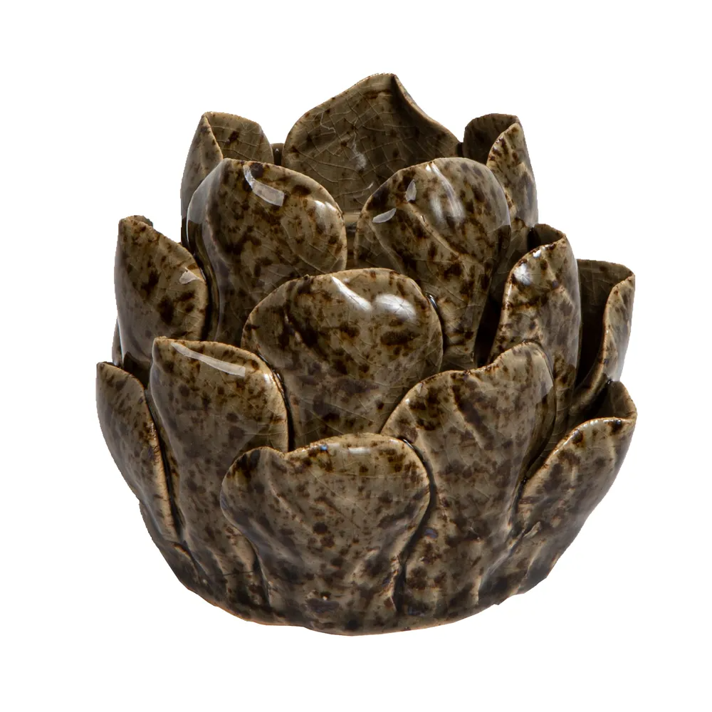 Small Lena Olive Tealight