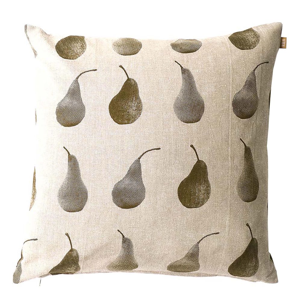 Pear Cushion - Khaki Green