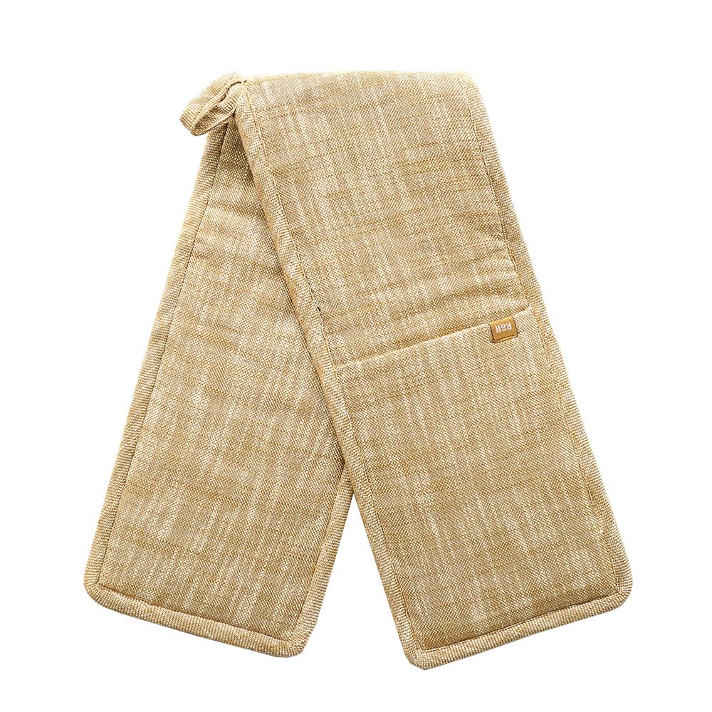 Slub Chambray Double Oven Glove