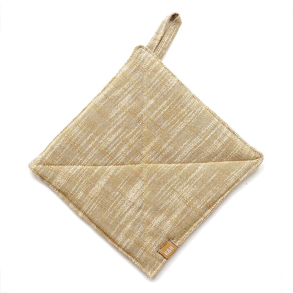 Slub Chambray Trivet - Mustard