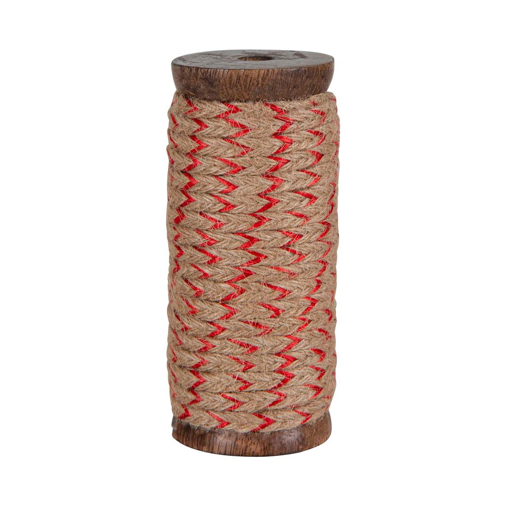 Natural Red Ribbon - 10m