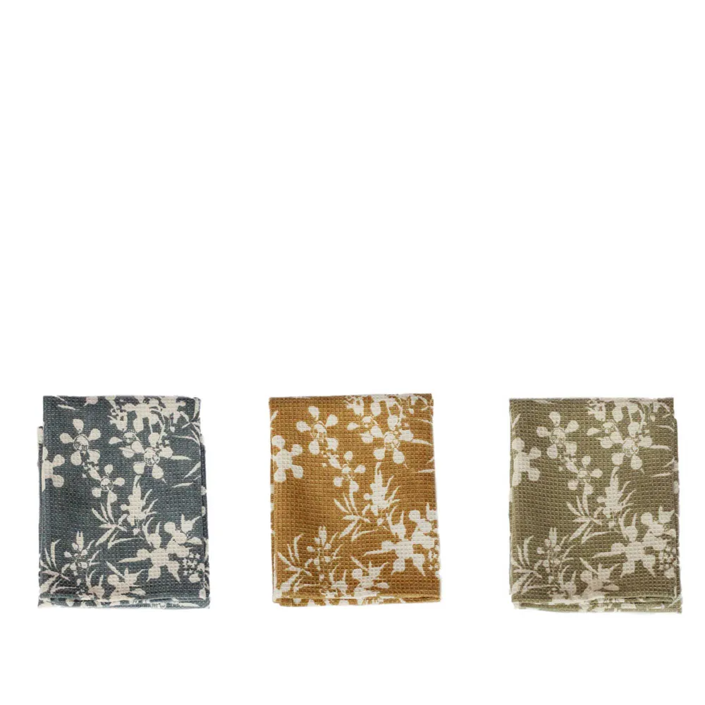 Myrtle Waffle Check Dish Cloths - Set of 3