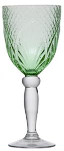 Vintage Green Goblets - Set of 4
