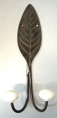 Leaf Brass Hook