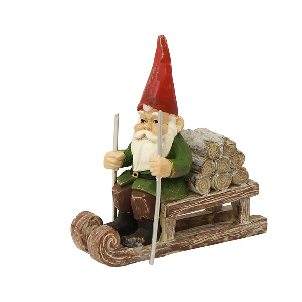 Santa Sitting on Sled