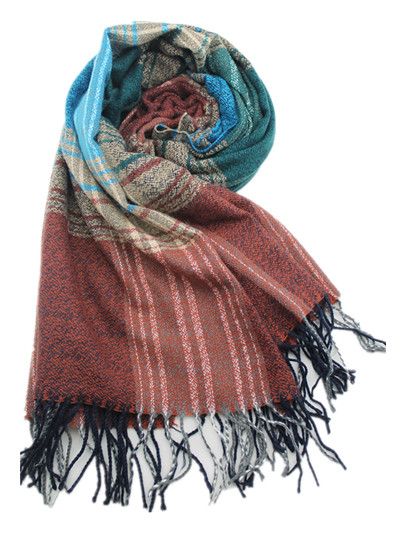 Woolen Winter Check Wrap