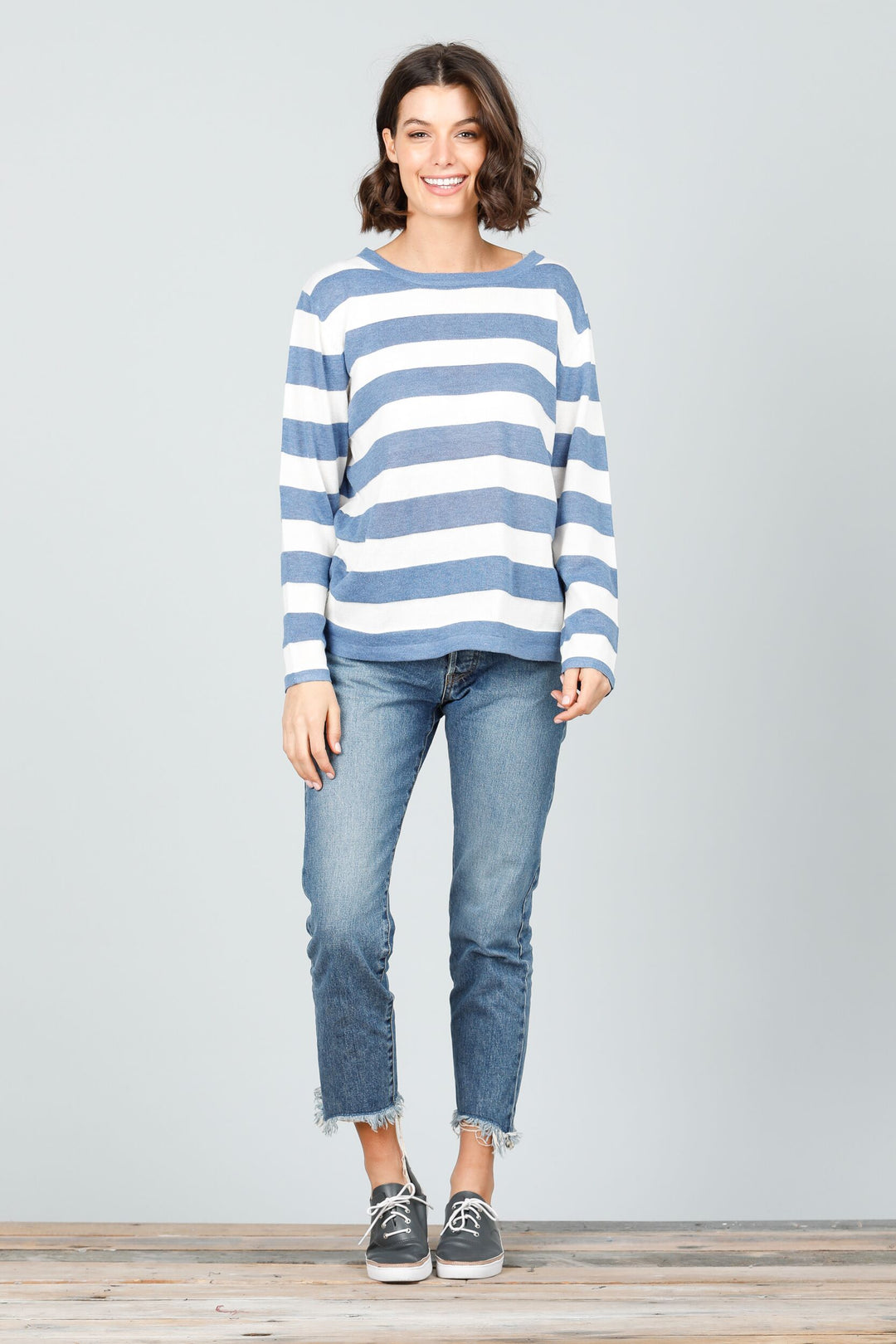 Brave & True Petra Knit - Denim Blue