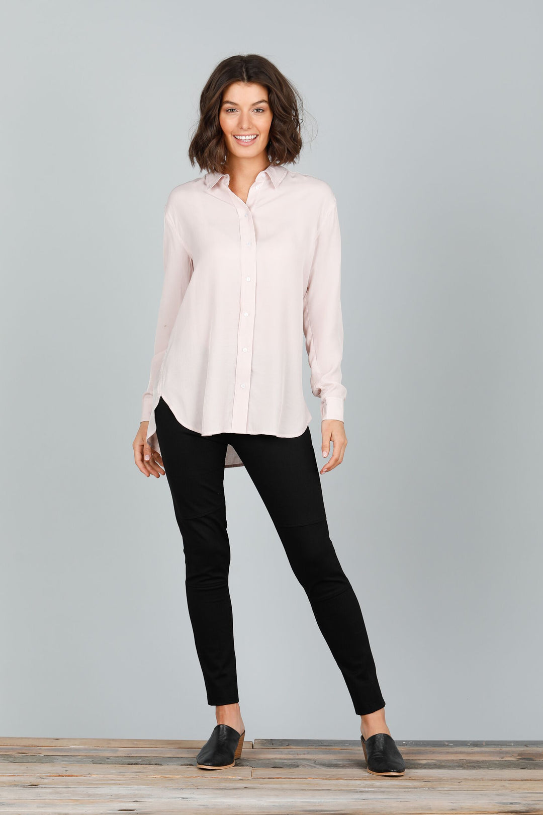 Brave & True Cleo Shirt - Blush