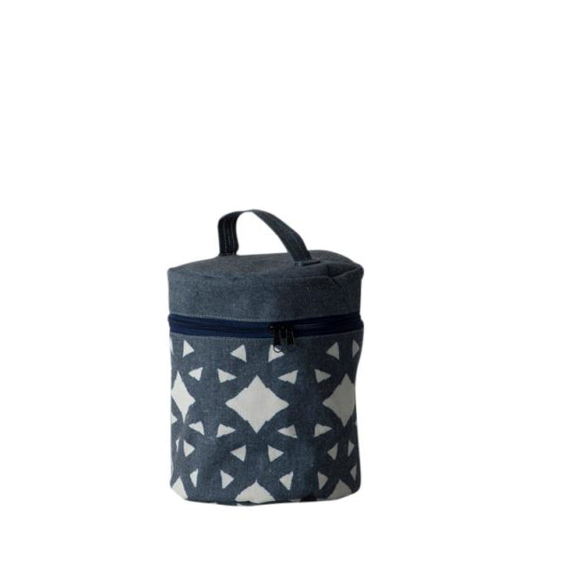 Cartwheel Large Round Makeup Bag