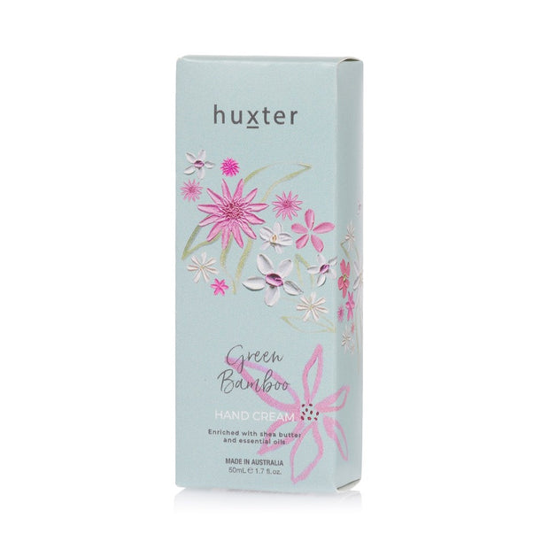 Huxter Hand Cream - Florals - Green Bamboo 50ml